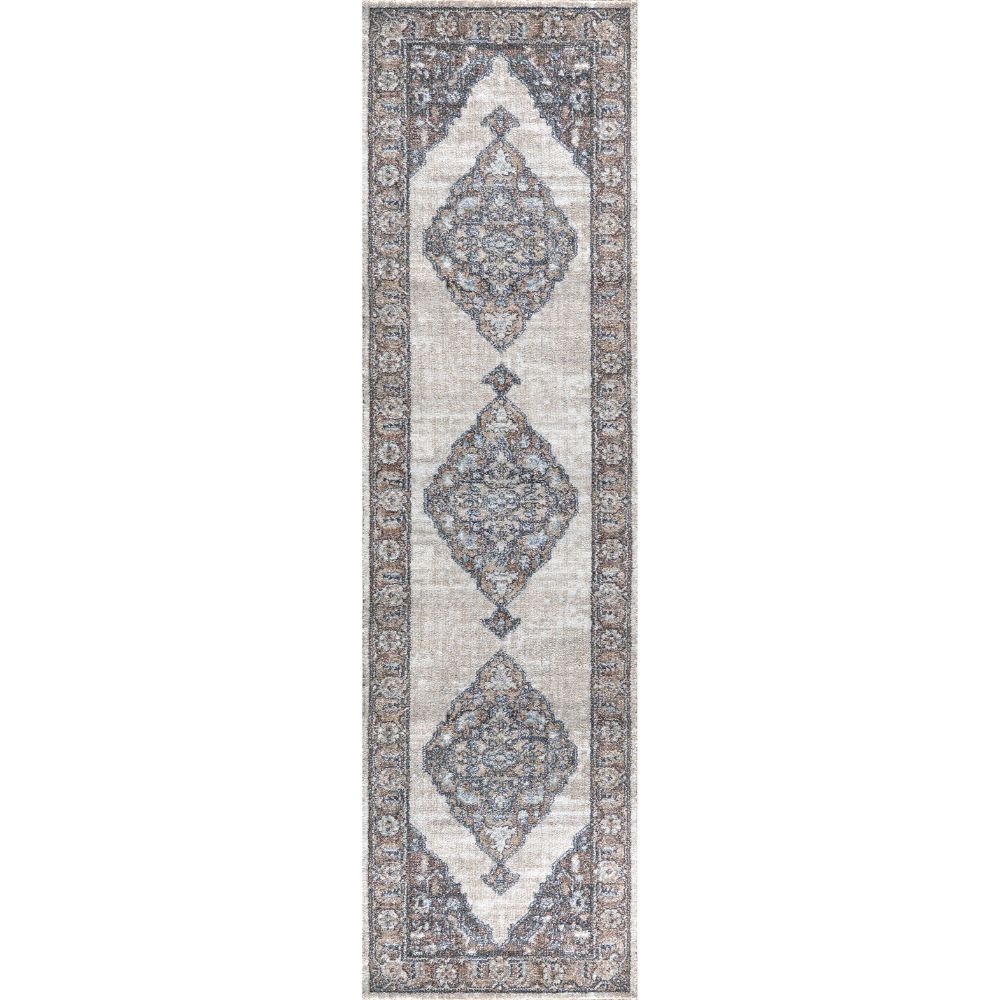 Dynamic Rugs 6792-880 Jazz 2 Ft. X 7.5 Ft. Finished Runner Rug in Beige/Taupe 